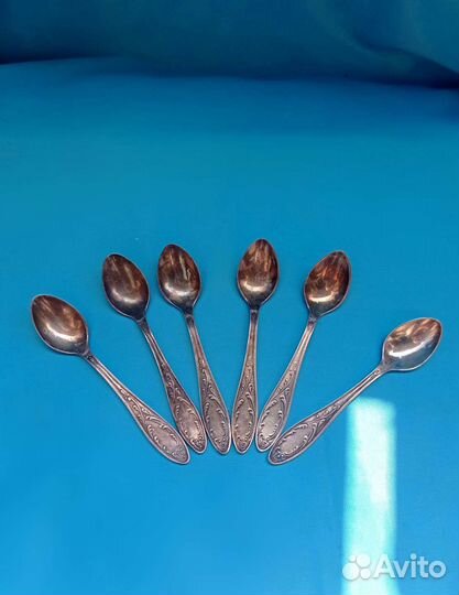 Кофейные ложечки, мельхиор СССР