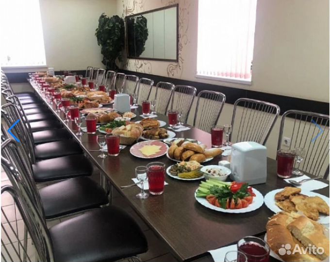 Столовая в крупном бизнес центре