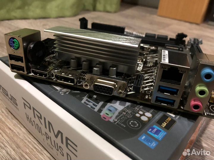 Mini-itx h610l + i3-12100 + 8gb