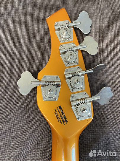 Бас гитара music man bongo hh 5