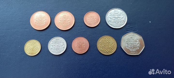 Монеты гайаны