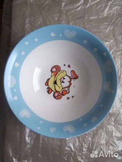 Тарелка детская, объем 400 мл, новая