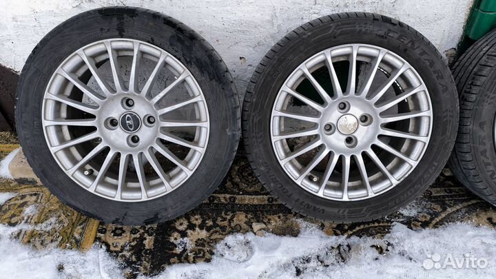 Летние колёса r15 195/50 на Ваз