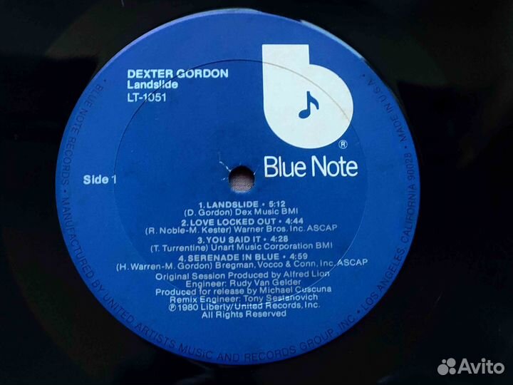 Dexter Gordon – Landslide – US 1980