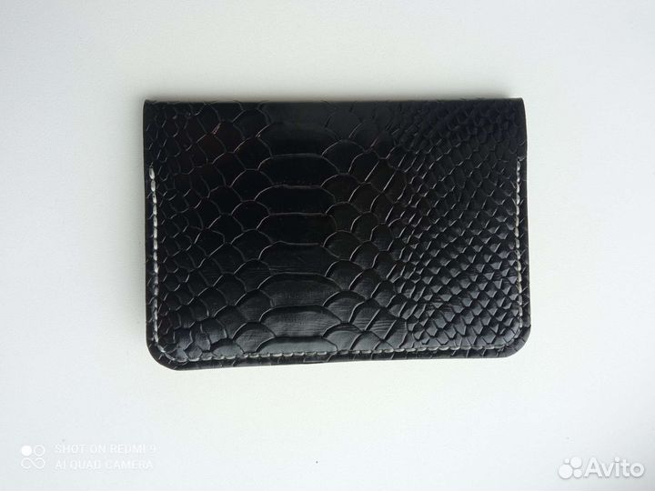 Обложка на паспорт натуральная кожа