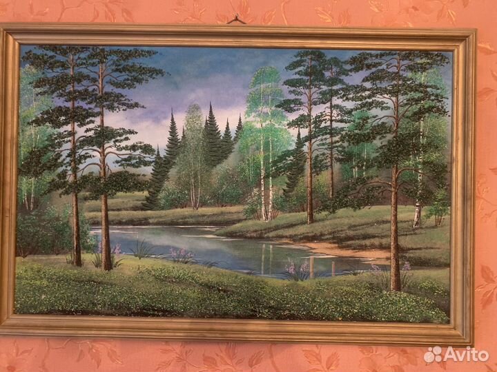 Картина уральская каменная крошка 90*60