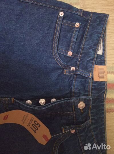 Джинсы levis 501 30/32 новые