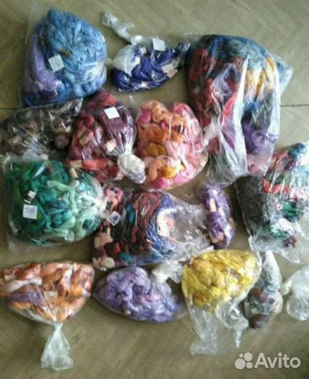 Пряжа для вязания.Ангора.Шерсть,Мулине