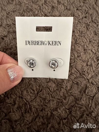 Серьги dyrberg/kernновые Оригинал