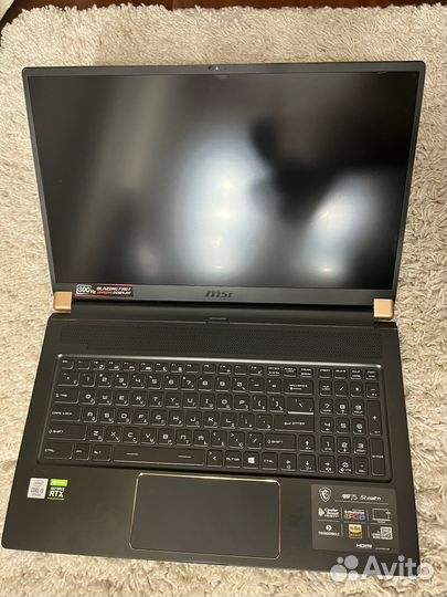 Ноутбук MSI GS75 10SGS-293RU