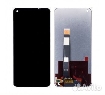 Дисплей для Realme Narzo 30 5G с тачскрином Черный