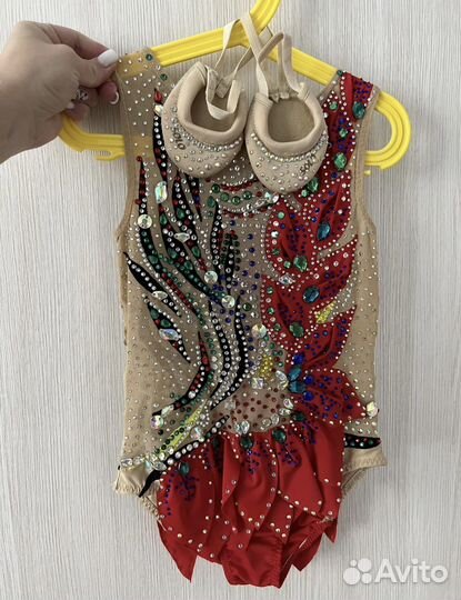 Купальник для художественной гимнастики 122-128р