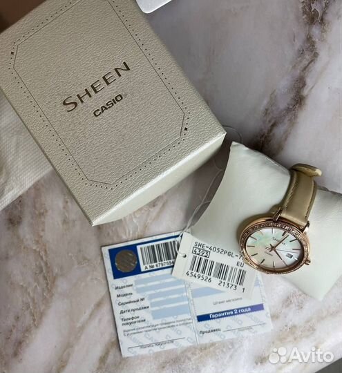 Casio Sheen SHE-4052PGL-7B