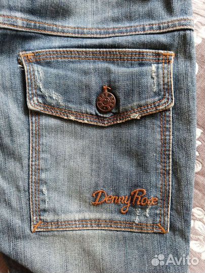 Капри бриджи винтаж Denny Rose женские Y2K