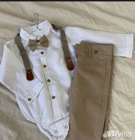 Нарядный костюм для мальчика 74