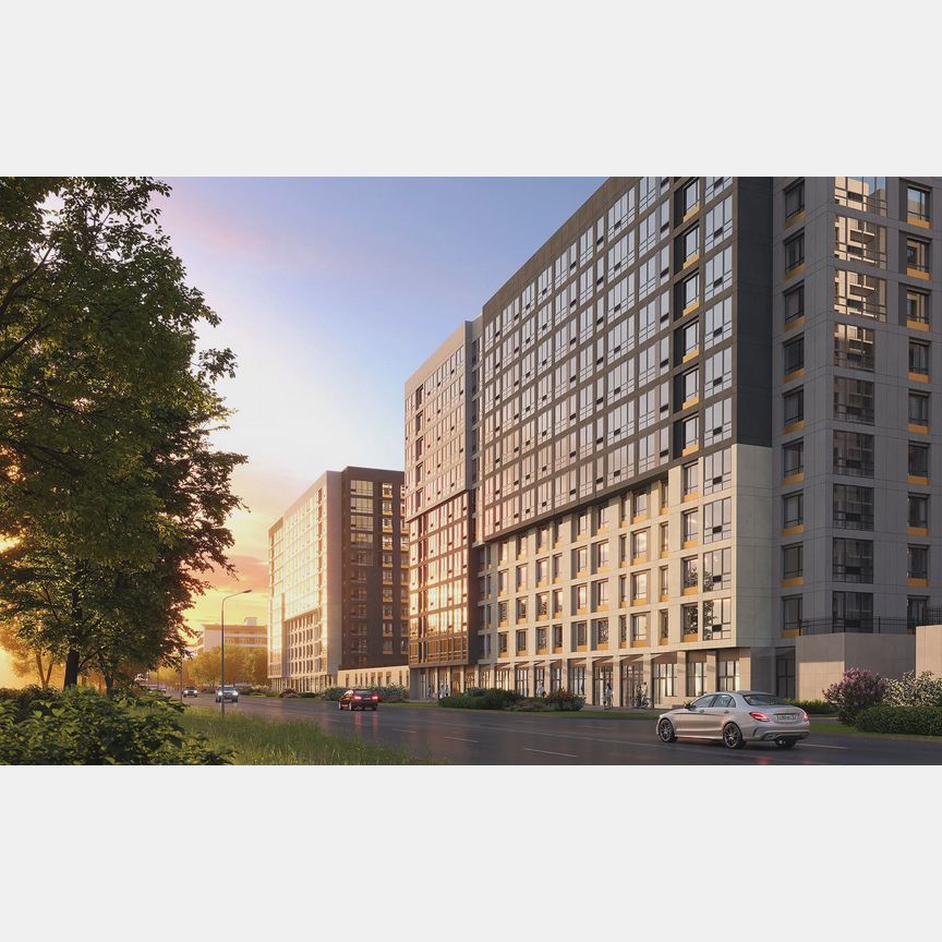 3-к. квартира, 98,9 м², 13/18 эт.