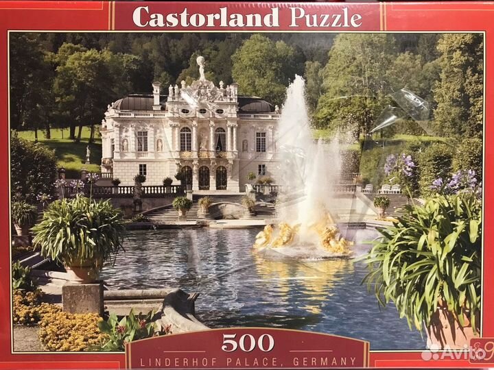 Пазл 500 деталей Castorland замок Линдерхоф