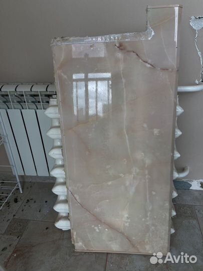 Подоконник пластиковый бу под мрамор