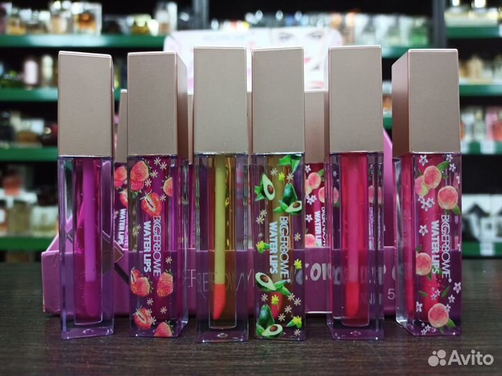 Блеск для губ с фруктовой эссенцией 6 гр