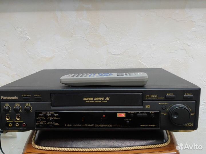 Видеомагнитофон panasonic NV-HD750