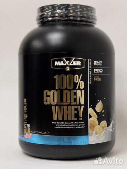 Протеин Golden Whey (2270гр) от Maxler