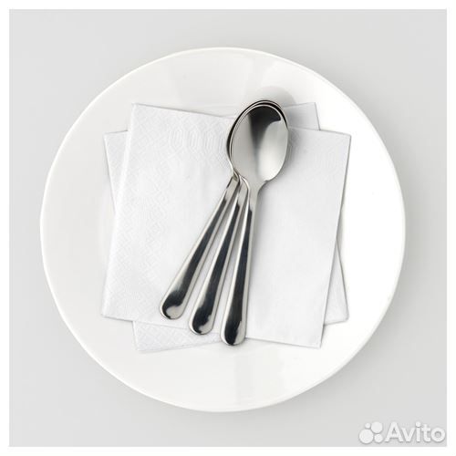 Салфетка fantastisk белая 24х24 см