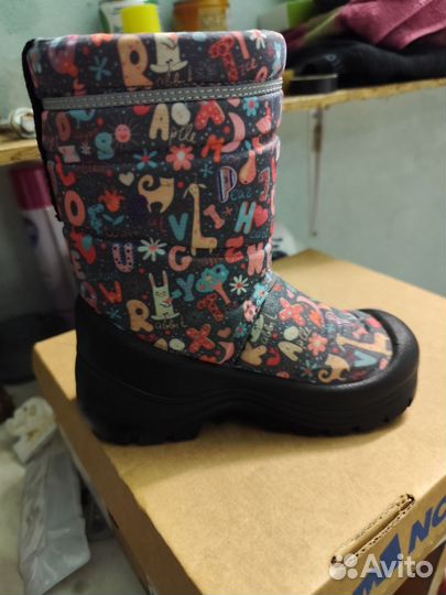 Сапоги зимние детские 26