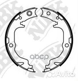 Колодки стоян.тормоза mitsubishi ASX, outlander