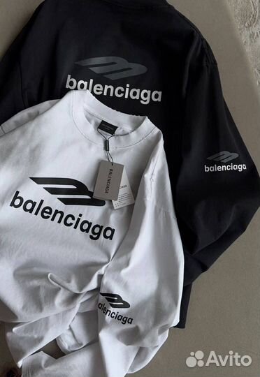 Логнслив Balenciaga оверсайз 3b (топ 2025)