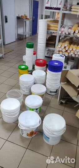 Ведра пластиковые