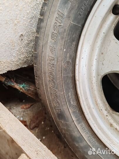 Литые диски r14 с летней резиной vsmpo astra