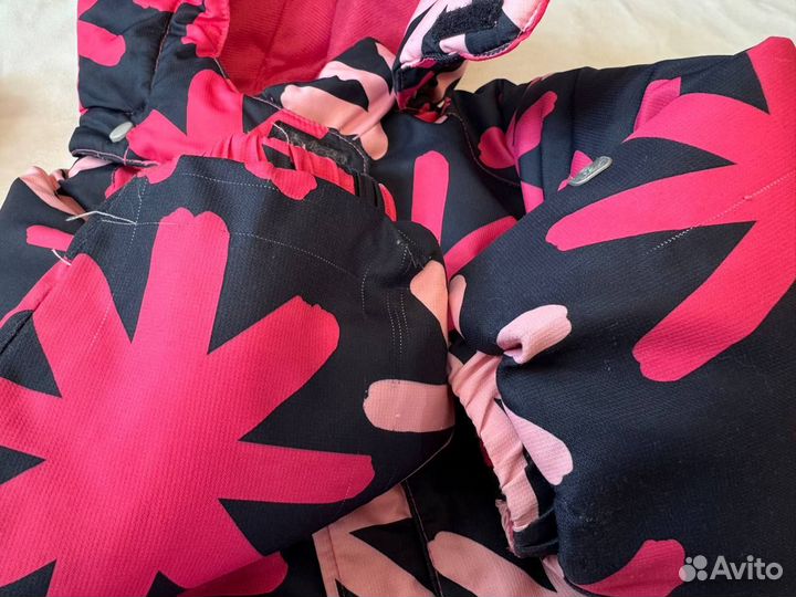 Зимний комбинезон для девочки 86