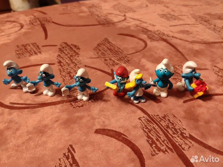 Киндер Смурфы прилипалы