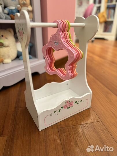 Вешалка для кукольной одежды и др игрушки