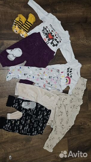 Пакет вещей на мальчика или девочку 68