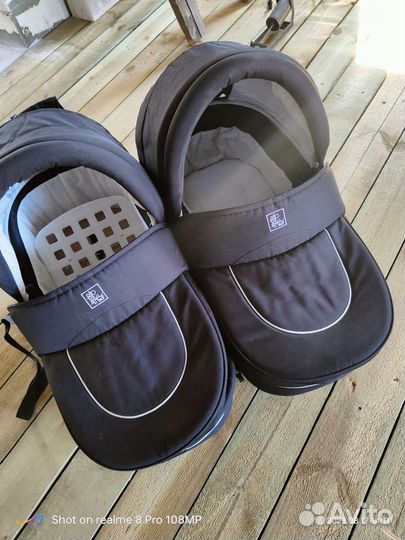 Коляска для двойни 2 в 1