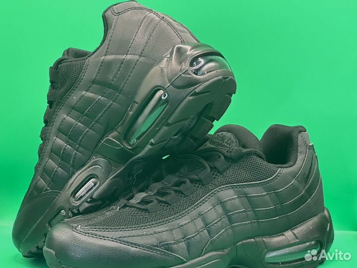 Блатные Кроссовки Nike Air Max 95 Black Новые