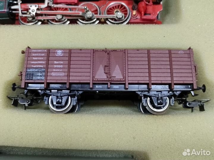 Piko набор Паровоз G8+грузовой состав 1/87 GDR