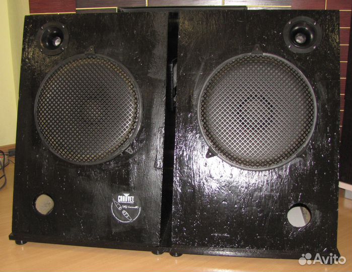 Колонки EVM-Music 1200W 2шт Pro 15