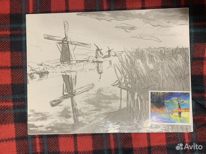 Холст для раскрашивания