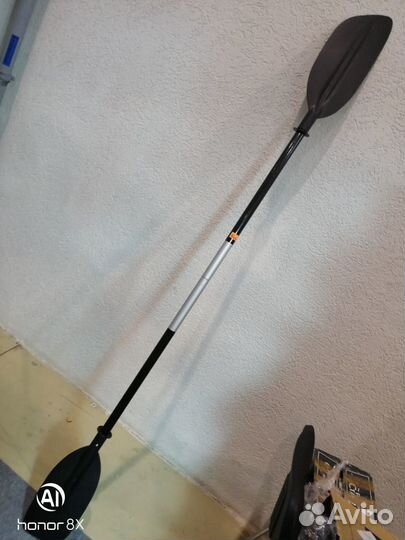 Весло байдарочное 2-х секционное ассиметричное