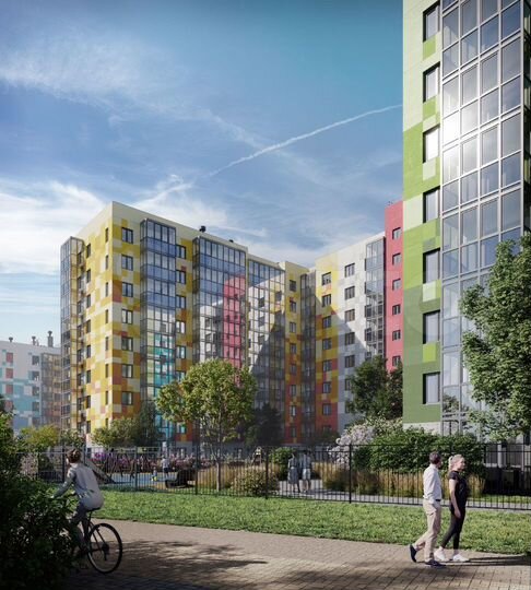 3-к. квартира, 79,1 м², 6/9 эт.