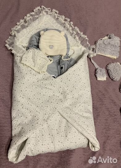 Конверт на выписку зимний