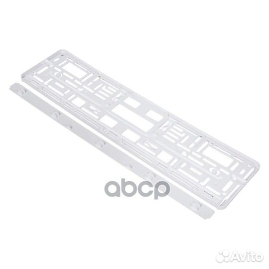 Рамка под номерной знак Белая AFC04 airline