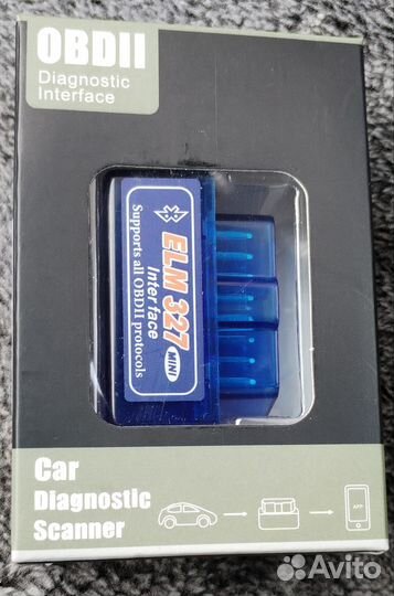Автосканер elm327 obd 2 v1. 5