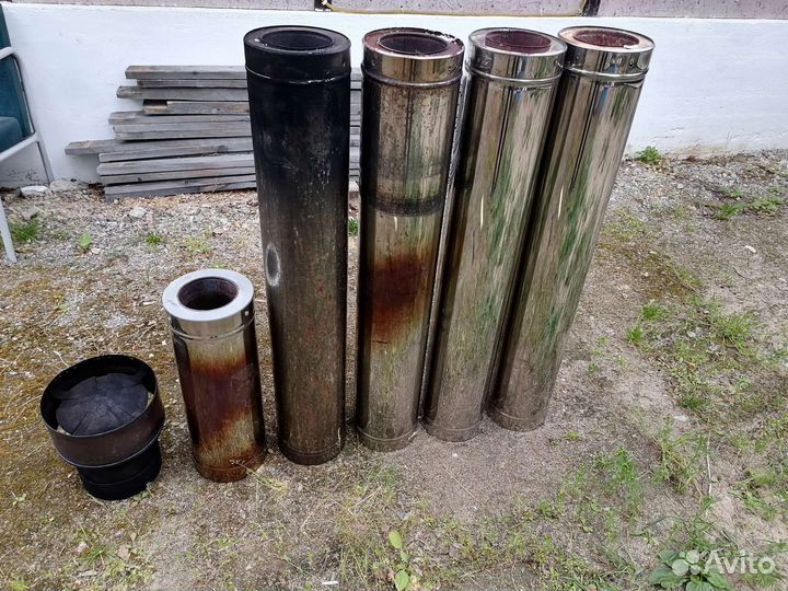 Труба для дымохода сендвич 115х180