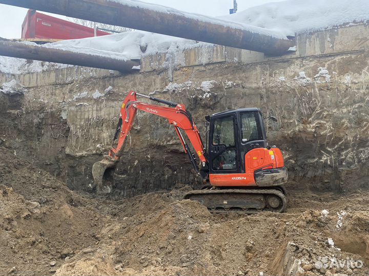 Аренда экскаватора погрузчика