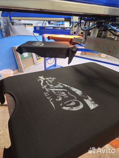 Печать на футболках оптом, шелкография, DTF