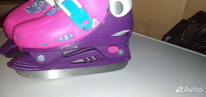Коньки детские раздвижные для девочек