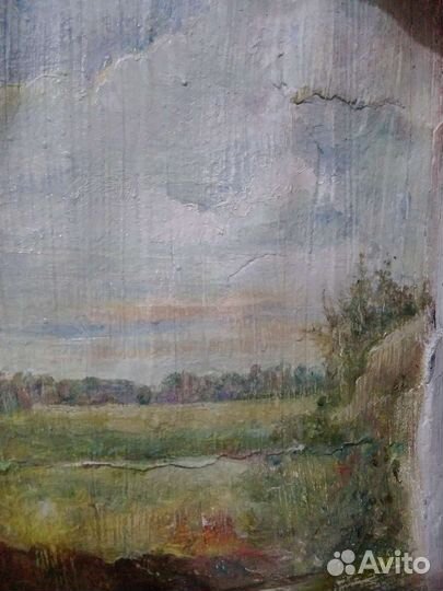 Картина маслом на холсте пейзаж